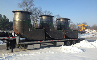 Truckload of Formed Suction Intakes 