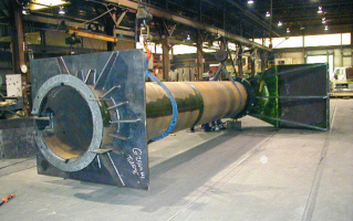 Vertical Axial Flow Pump Column and Formed suction