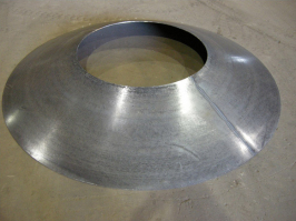 Rolled Flat Angle Steel Cone