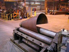 Rolled Steel Cone Plate Roll