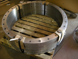 Steel Ring Flange Drilled Machined