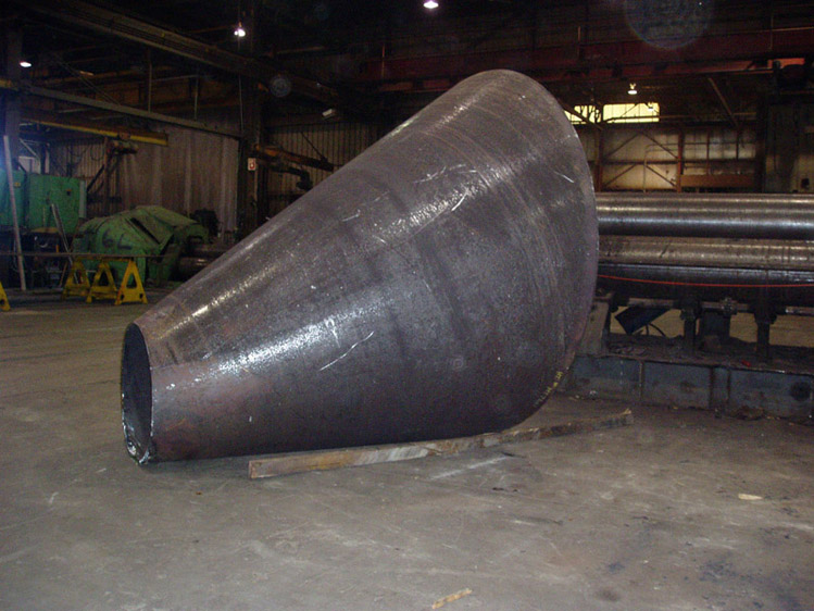 Eccentric Rolled and Welded Cone