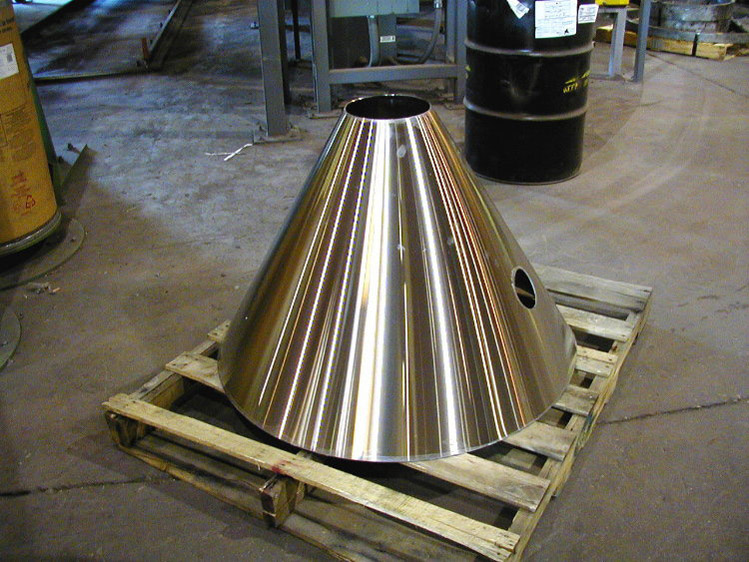 Stainless Steel Sheet Rolled Cone 